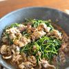 ご飯3杯いける豚こま豆苗炒め【10分飯】