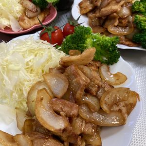 そら・ゆずの作ってみた!投稿(食べ応え抜群！厚切り豚の生姜焼き)