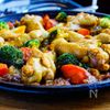 鶏肉とごろごろ野菜の『カレーパエリア』の工程9