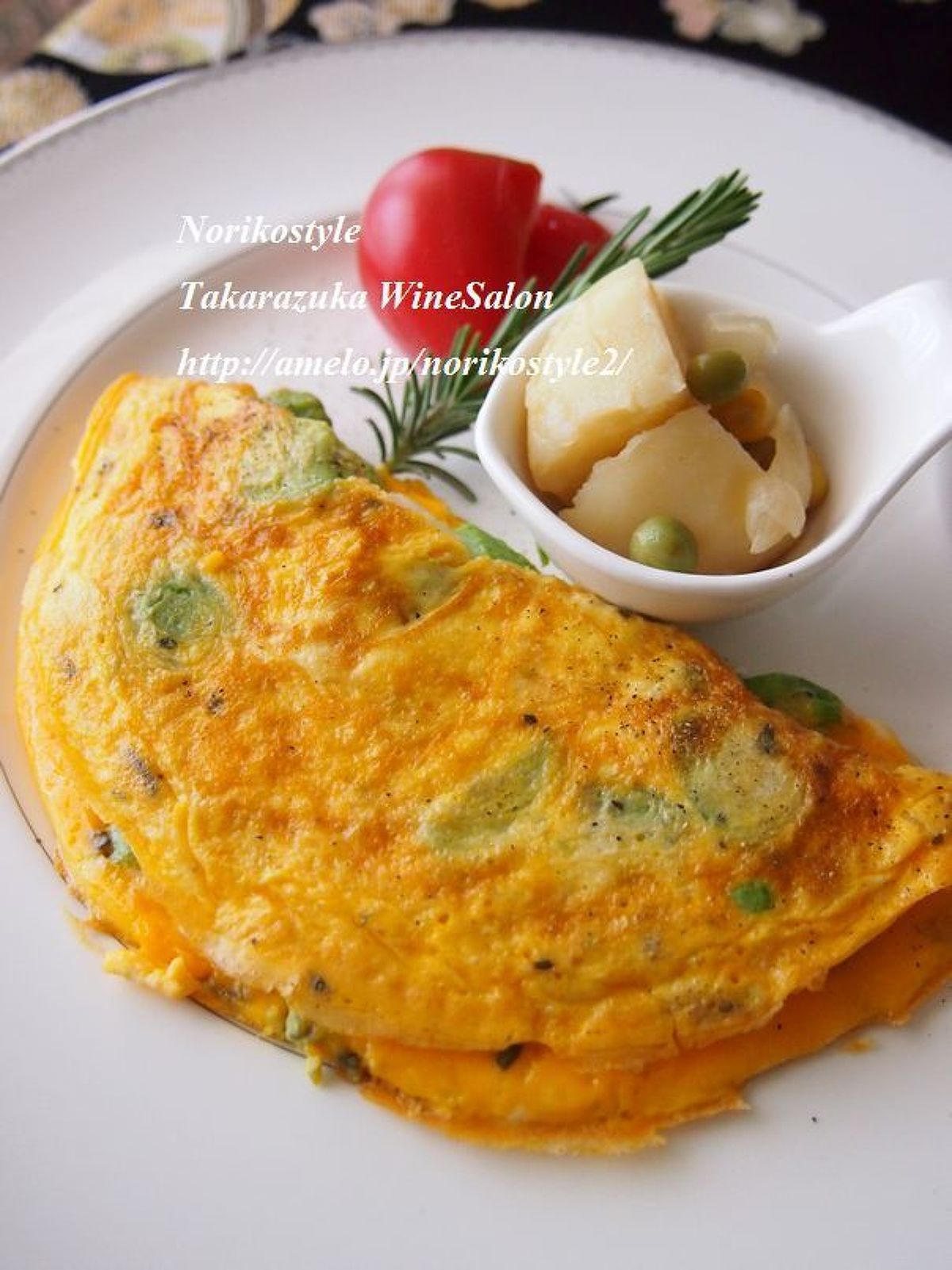 おひとりブランチ♡半折アボカドオムレツ | レシピサイトNadia