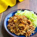 豚こまの香味オイレモンねぎ炒め【風邪予防に♪】