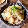 レンジで8分!ほっくり味しみ♪【長芋のそぼろ煮】の工程6