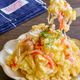 レンジで簡単！じゃがいもとカニカマのレモンマヨサラダ