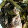 ♡♥♡くーまん♡♥♡の作ってみた!投稿(簡単！豚肉と小松菜のレモン醤油炒め)