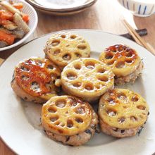 栄養満点！ふわふわ♡【ひじき入り豆腐蓮根バーグ】お弁当にも◎