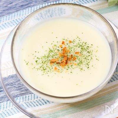 裏ごしなし！新じゃがいものビシソワーズ【冷製スープ】