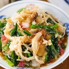 ほうれん草ときのこの♪和風梅おろしポン酢和え😋