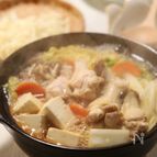 10分でできる！手羽元の湯豆腐　味付きだからおかず力最高◎