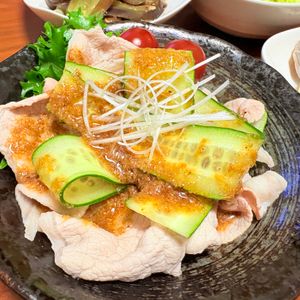 かさやの作ってみた!投稿(100万再生！美味しすぎる♪【ごまみそ豚しゃぶ】)