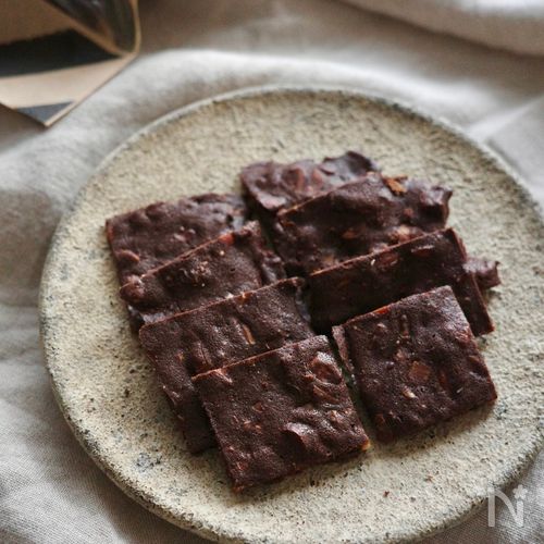 お家で作れる🍫💝【パリパリチョコブラウニー】