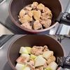 とろとろ冬瓜に鶏出汁がしみしみ♪冬瓜と鶏もも肉の旨塩煮の工程2