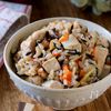 炊飯器で簡単!豆腐と餅の中華おこわ