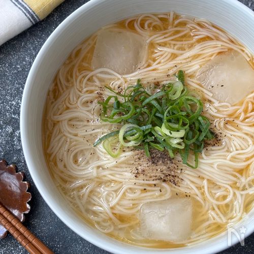美味しすぎる!冷やし塩そうラーメン🍜