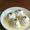 ほっこりクリーミー！かぶの肉詰めクリーム煮の工程6