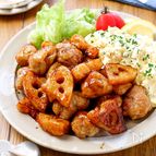 【豚こま蓮根の甘酢タルタル】美味しすぎる…！至福の一皿！