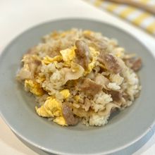 魚醤でコクうま!豚バラ卵チャーハン