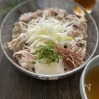【さっぱり美味しい♪】豚しゃぶ葱つけ麺