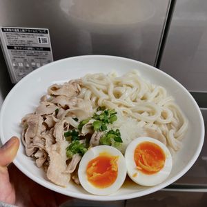 ケの作ってみた!投稿(『豚しゃぶのぶっかけおろしうどん』男子も喜ぶ♪)