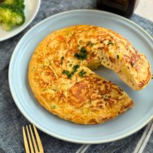 味つけ一発!野菜たっぷりオムレツ