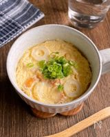 カップ1つで簡単！3分で作れる「ちくわの茶碗蒸し風」