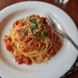 万能トマトソースとツナのパスタ