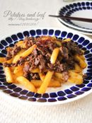 【常備菜】じゃがいもと牛肉のピリ辛炒め