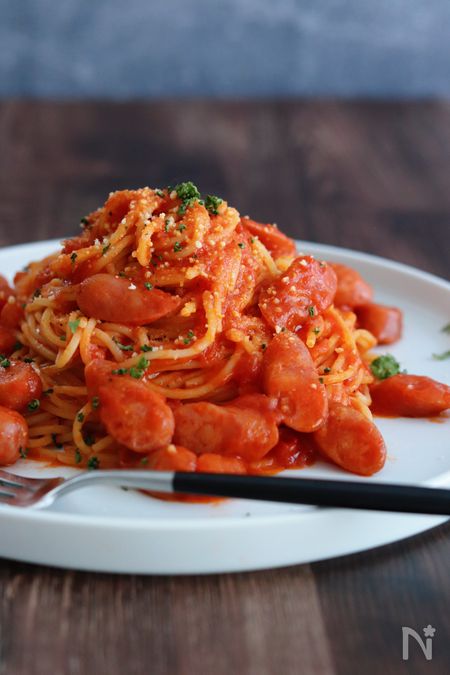 シンプルトマトパスタ