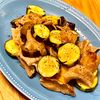 michuの作ってみた!投稿(豚バラとズッキーニとなすの旨だしレモン炒め)