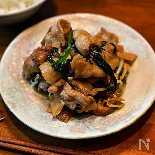 【豚ニラ】10分で完成！旨すぎて家中のご飯が消える。