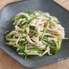 ついつい箸がすすむ！鶏皮ときゅうりのポン酢和え