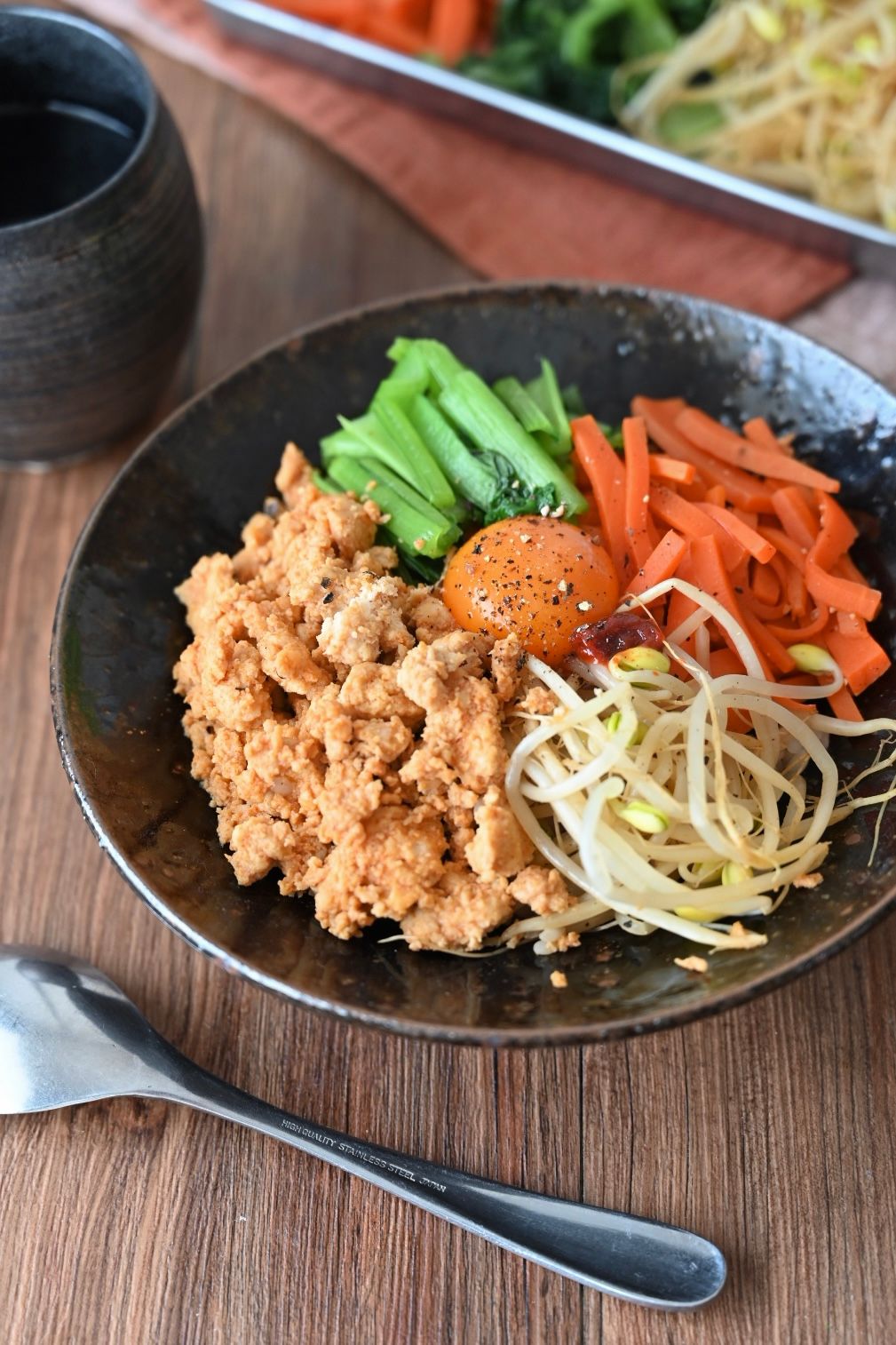 レンチンでヘルシービビンバ丼 | レシピサイトNadia
