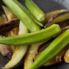【オクラとナスのカレー炒め】節約/あと一品の工程2