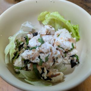 433888の作ってみた!投稿(簡単なのに美味しすぎ♡『和風お豆腐サラダ』)