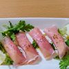 まゆのの作ってみた!投稿(シンプルでめちゃ旨♡長芋の生ハム巻き塩レモン)