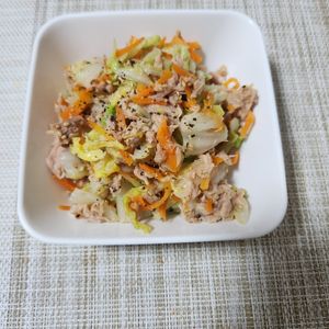 とももの作ってみた!投稿(【やみつきツナ白菜】モリモリ食べられる♪)