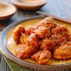 ぽん酢で簡単！＊鶏肉の生トマぽん照り煮＊