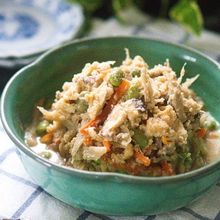 生姜香る✨冷や出汁で作る♪15分でしっとり枝豆入りおから煮