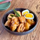 茶色がうまい！お酢でさっぱり【鶏と卵の甘辛煮】