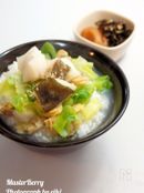 簡単！本格～タラとあさりの出汁茶漬け！