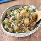 煮込み時間5分◎ほっこり美味しい【大根のそぼろ煮】