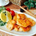 ヘルシーでサッパリおかず♪鶏むね肉のレモン醤油ソテー