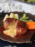 クリスマスにも！絶品！本格！チーズインハンバーグ