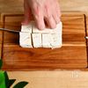 【ズボラで絶品!】豆腐の冷やし麻婆丼風☆3分速攻♪の下準備
