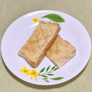 キャピタンの作ってみた!投稿(【表面サクッと背徳トースト】
溢れハニーの塩バタートースト)
