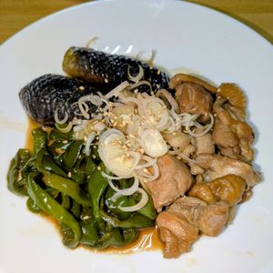 joe sanの作ってみた!投稿(じゅわっと美味しい！鶏肉となすとピーマンの煮びたし)