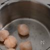 エビ団子と春雨のスープの工程2
