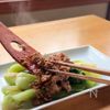 じゅわっと広がる、青梗菜の肉味噌のせの工程7