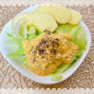 にゃ〜むずの作ってみた!投稿(レンジでラクラク♪抱えて食べたい♪『無限♡おつまみかぼちゃ』)
