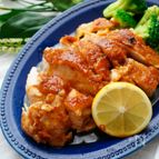 レモンで爽やか♪ワンパンで鶏むね肉の照り焼き