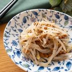 騙されたと思って食べてみて♡納豆ともやしの塩ごまだれナムル